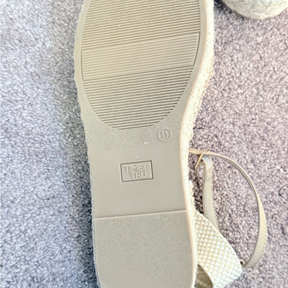 Natural Espadrille Platform Sanda - - Picture 3 of 4